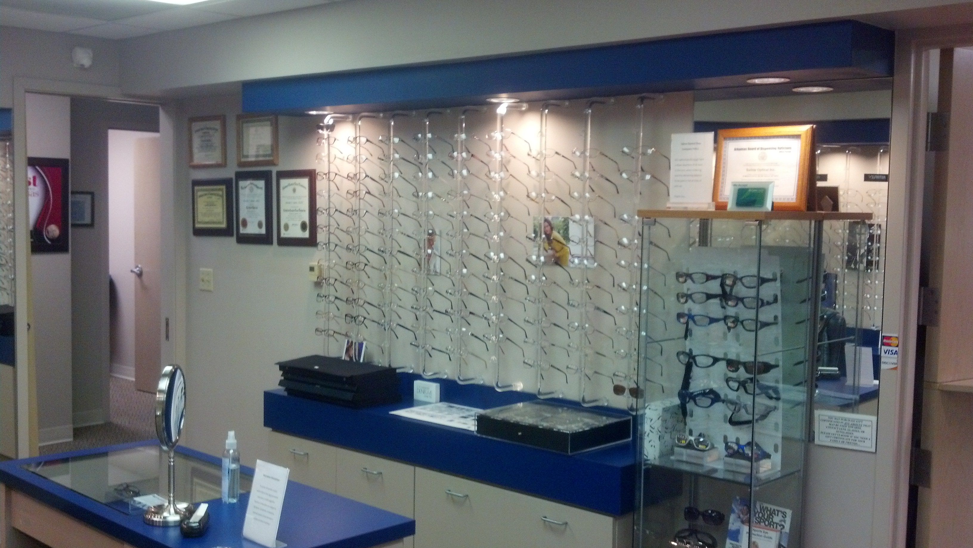 Optical Shop Eyeglasses Ophthalmology Associates of Benton